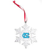 UNC Primary Snowflake Ornament